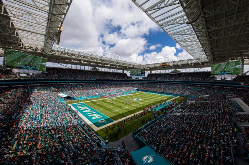 The Evolution of Hard Rock Stadium - Football Stadium Digest