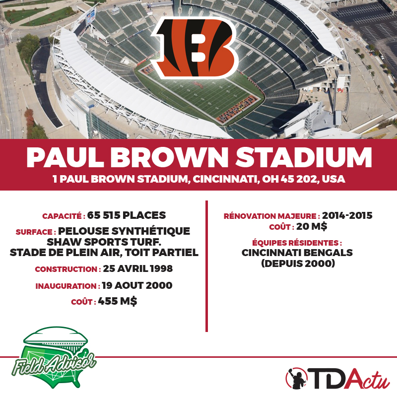 Cincinnati Bengals - Paul Brown Stadium - Shaw Sports Turf