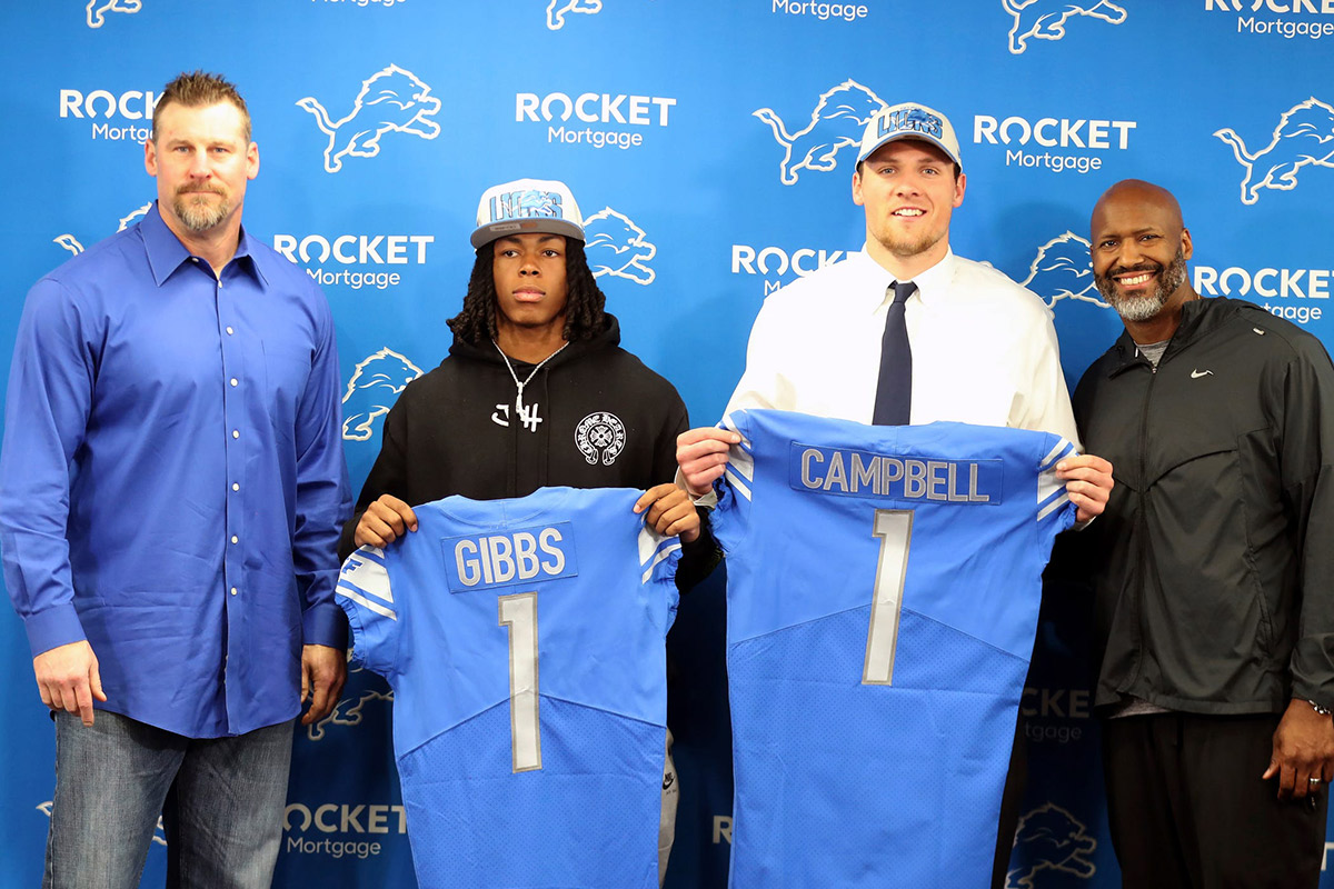 Gibbs Campbell Detroit Lions - NFL Draft 2023