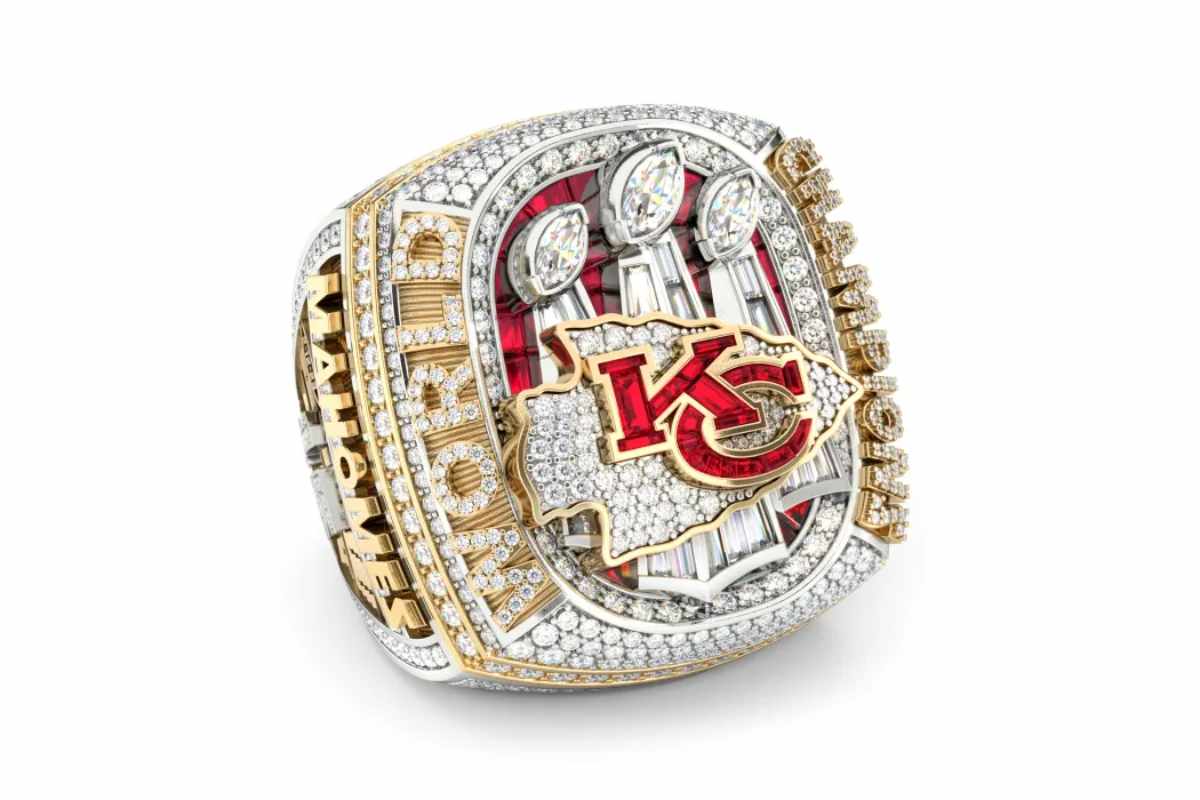 Bague champion Kansas City Chiefs