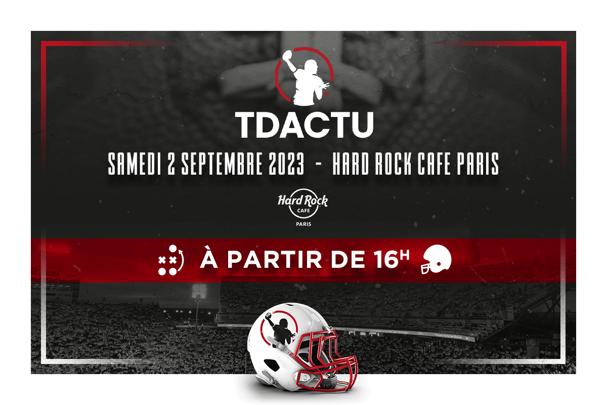 Soirée NFL Hard Rock Cafe Paris x TDActu 2023