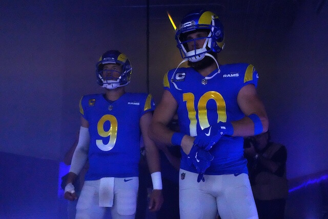 Cooper Kupp Matthew Stafford Los Angeles Rams