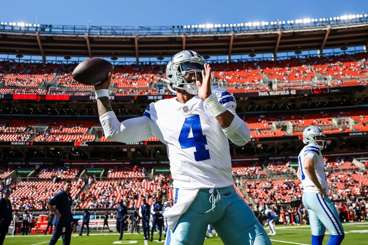 Dak prescott contre les Browns 08 09 2024