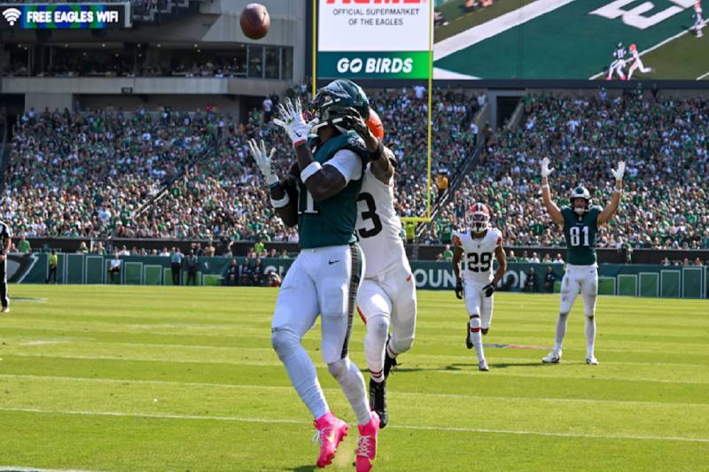 Eagles – Browns (20-16): AJ Brown, the winning comeback