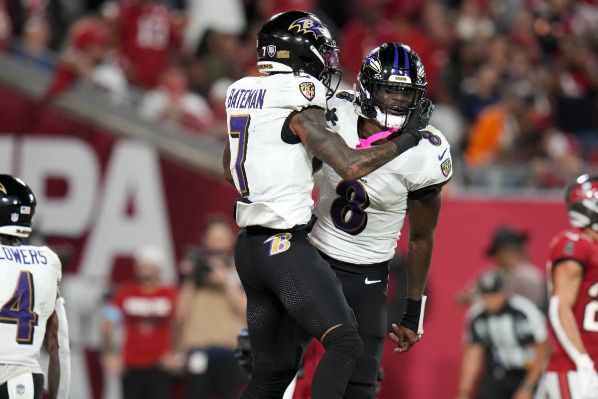 Lamar Jackson Buccaneers Ravens