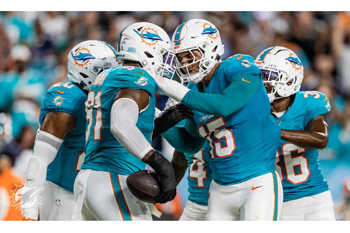 Identité visuelle Miami Dolphins