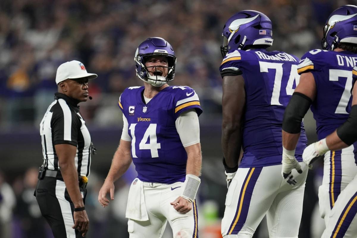 Sam Darnold Vikings Colts