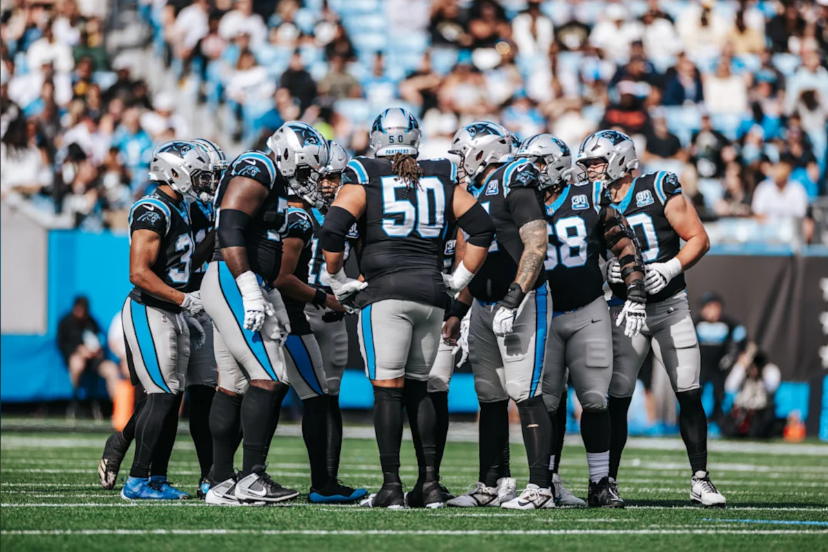 L'identité visuelle des Carolina Panthers