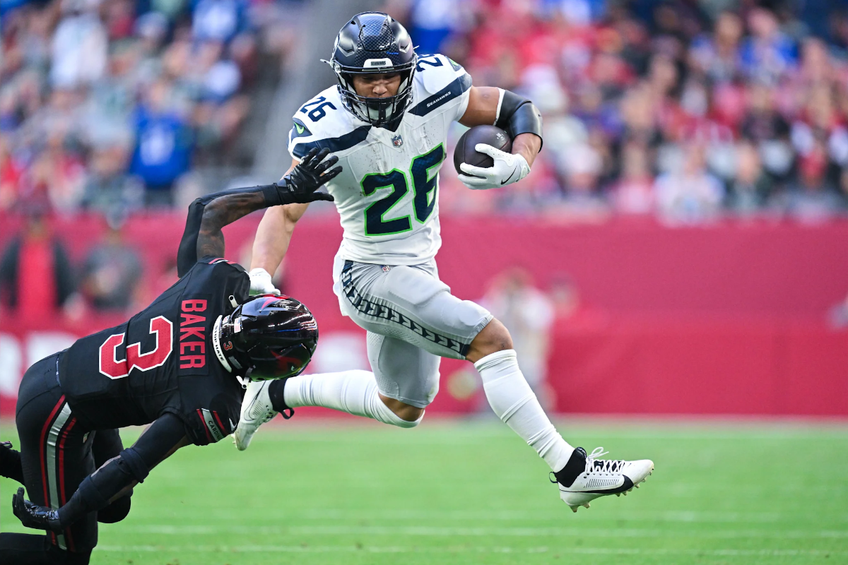 Zach Charbonnet Seattle Seahawks vs Arizona Cardinals